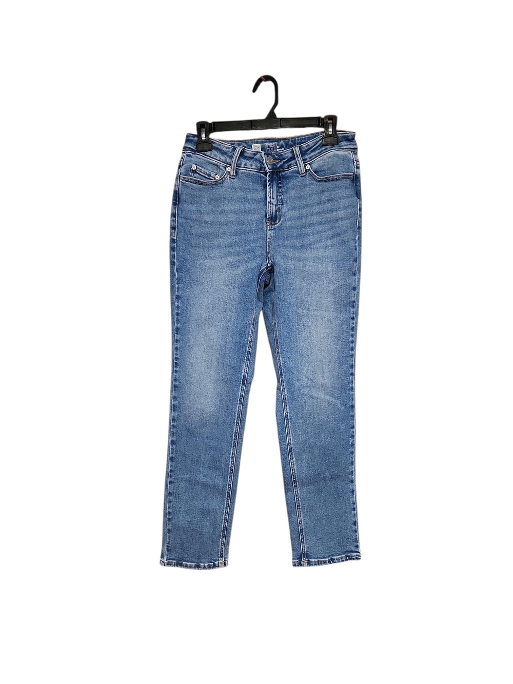 Time and Tru Straight Leg Jeans in Light Blue Wash